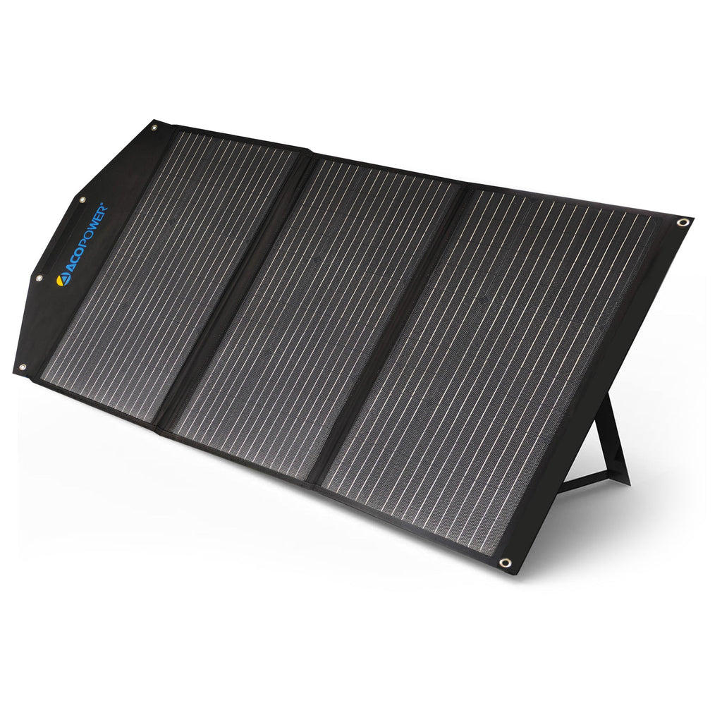 ACOPower Foldable Solar Panel Kit Suitcase --- 90W, 120W