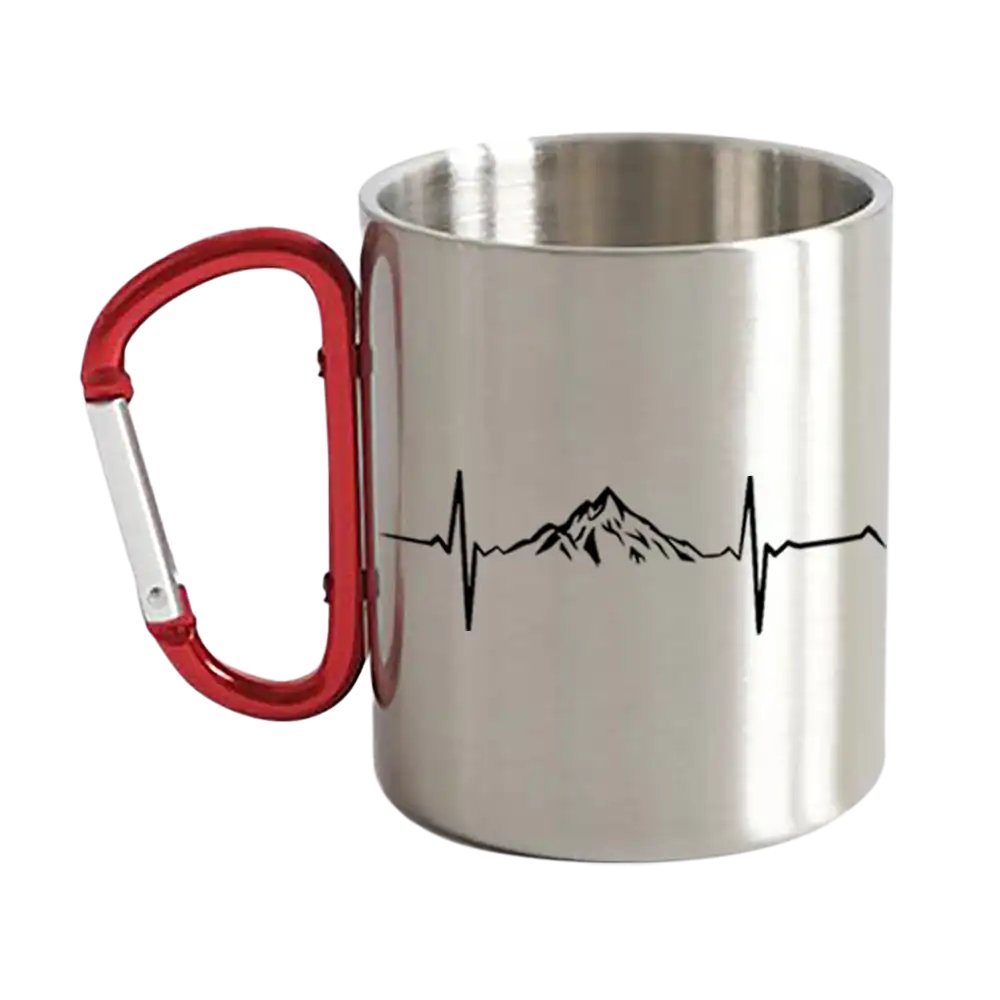 Heartbeat V1 Carabiner Mug