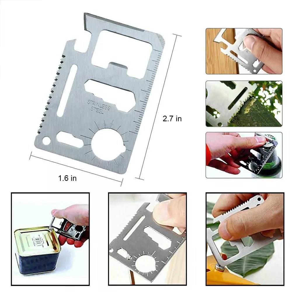 13 in 1 Survival Kit - Tactical Outdoor Camping Survival Gear Kit